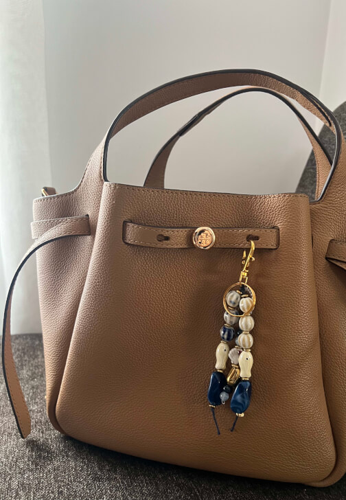 DIY Beaded Bag Charm Craft Kit
