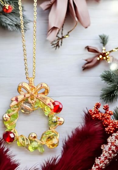DIY Christmas Crystal Jewelry Workshop: Meaningful Gifts