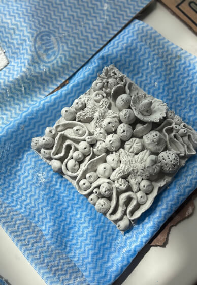 DIY Clay Coral Reef