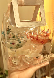 DIY Crystal Candle Cup Workshop with Preserved Flowers