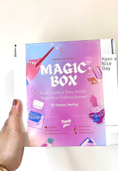 DIY Crystal IMacramé Bracelet Making Kit for Beginners