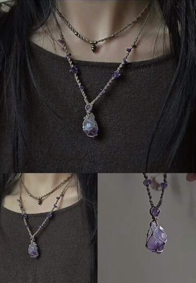 DIY Crystal Macramé Healing Jewellery Kit