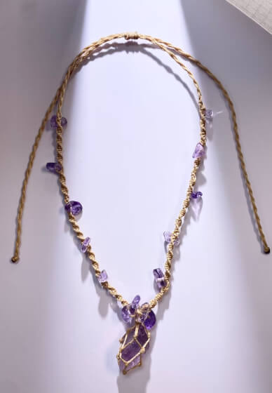 DIY Crystal Macramé Healing Jewellery Kit