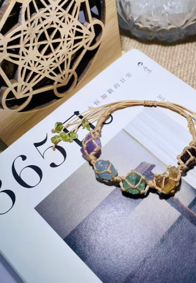 DIY Crystal Macramé Healing Jewellery Kit