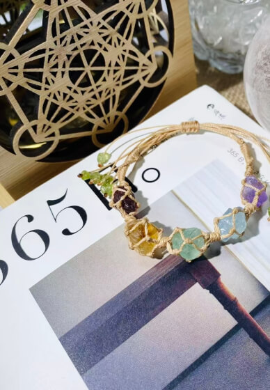 DIY Crystal Macramé Healing Jewellery Kit