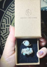 DIY Crystal Stacking Rings Kit - 5 Luxury Rings Set