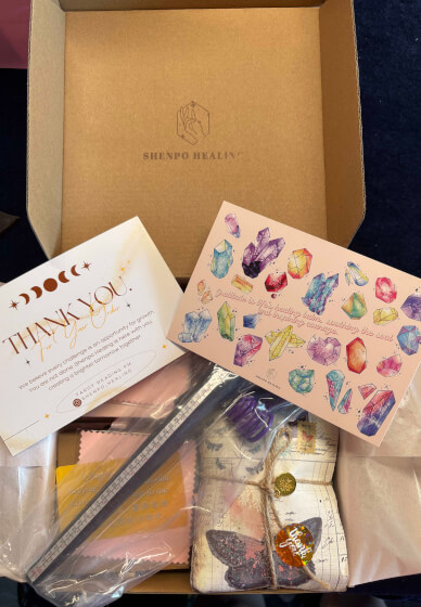 DIY Crystal Stacking Rings Kit - 5 Luxury Rings Set