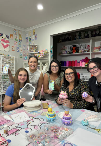 DIY Decoden Cream Workshop