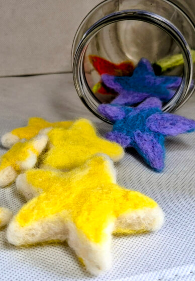 DIY Felted Scented Garland Workshop