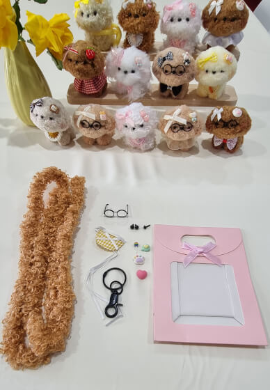 DIY Fluffy Puppy Craft Class with Coffee