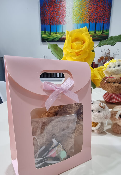 DIY Fluffy Puppy Craft Class with Coffee