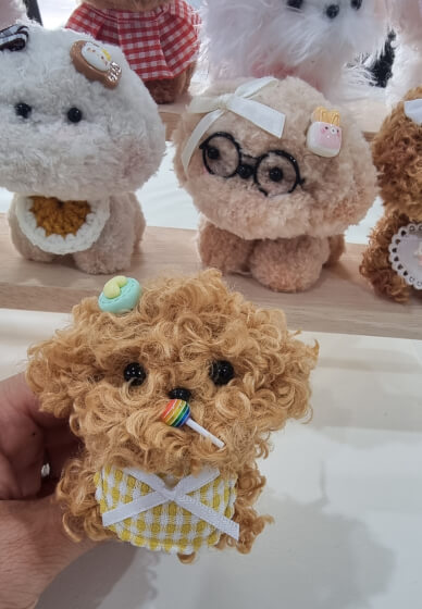 DIY Fluffy Puppy Craft Class with Coffee