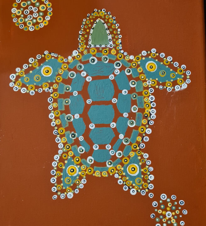 DIY Indigenous Aboriginal Dot Painting Craft Kit, DIY Craft Kit, Gifts