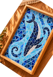DIY Mosaic Tray Kit – Dolphin or Turtle