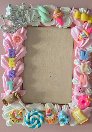 DIY Photoframe Cream Glue Workshop