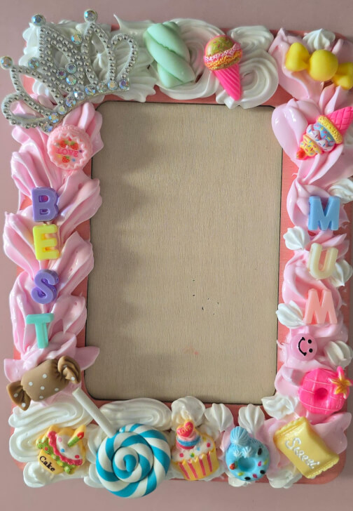 DIY Photoframe Cream Glue Workshop