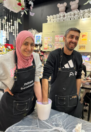 DIY Plaster Hand Mould Workshop