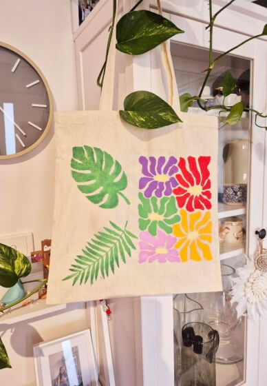DIY Tote Bag Making Workshop for Teens