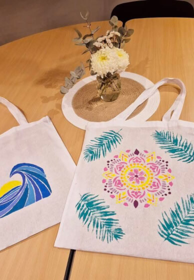 DIY Tote Bag Making Workshop for Teens