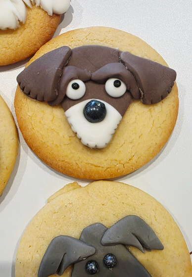 Dog Cookie Fondant Decorating Class for Kids