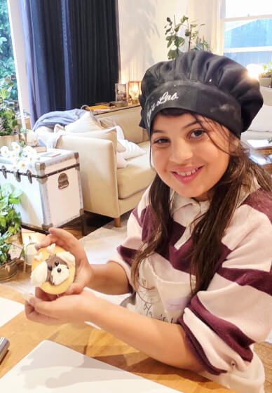 Dog Cookie Fondant Decorating Class for Kids