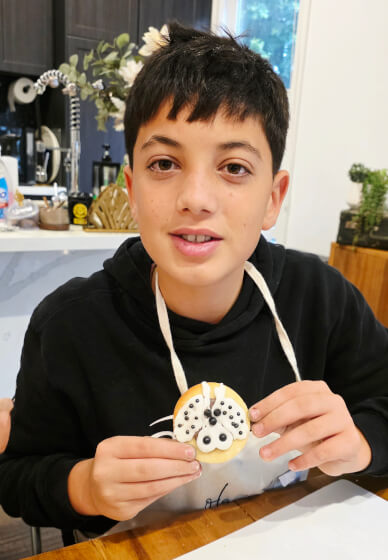 Dog Cookie Fondant Decorating Class for Kids