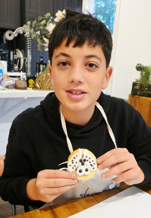 Dog Cookie Fondant Decorating Class for Kids