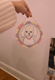 Dog Portrait Class (Glass Painting)