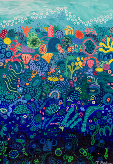 Doodle Art Painted Pot Class