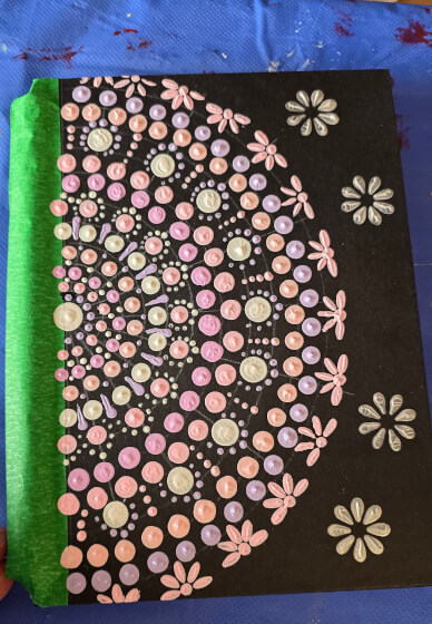 Dot Mandala Journal / Notebook Cover Painting Workshop