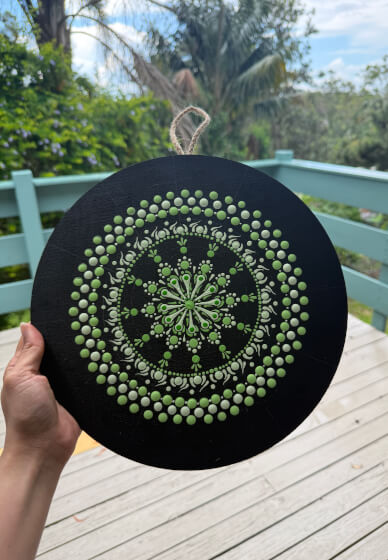 Dot Mandala Paint and Sip Workshop