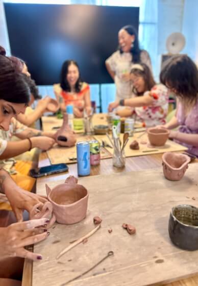 Double Face Smoker Clay Handbuilding Workshop