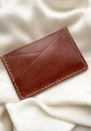 Double-Layer Leather Cardholder Workshop