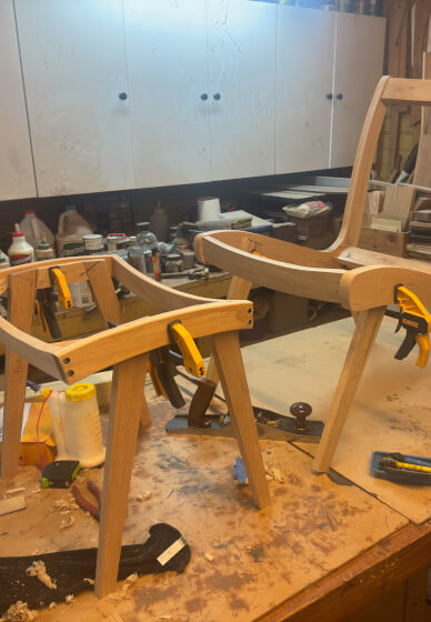 Douglas Snelling Chair Building Woodworking Course