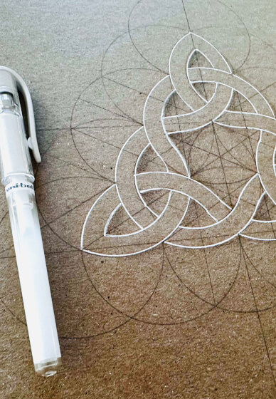 Draw Circle Geometry Art