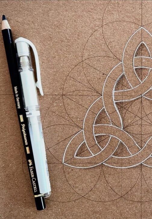 Draw Circle Geometry Art