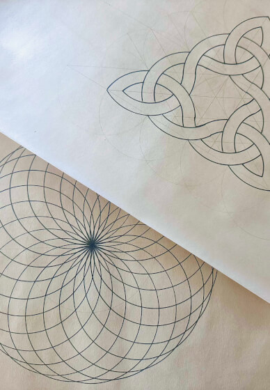 Draw Circle Geometry Art