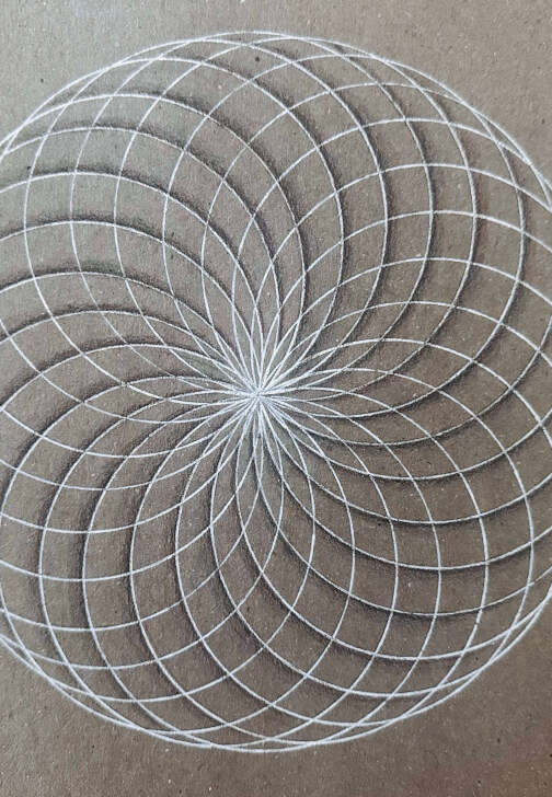 Draw Circle Geometry Art