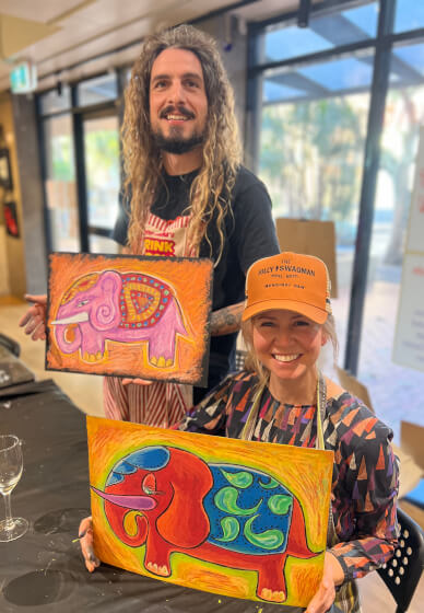 Draw with a Drag Queen Workshop