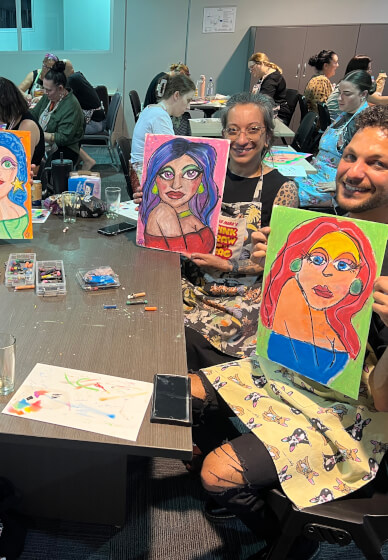 Draw with a Drag Queen Workshop