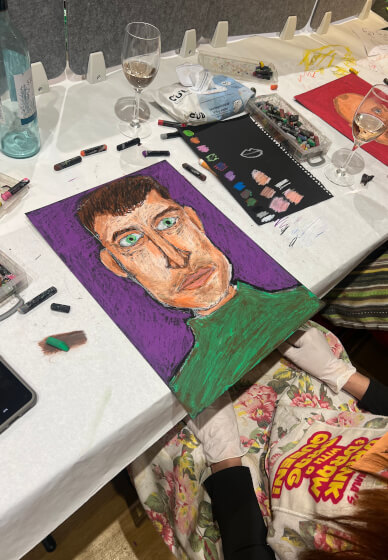 Draw Your Mate or Date Mystery Portrait Workshop