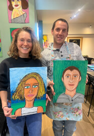 Draw Your Mate or Date Mystery Portrait Workshop