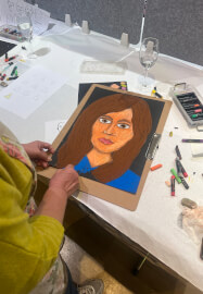 Draw Your Mate or Date Mystery Portrait Workshop