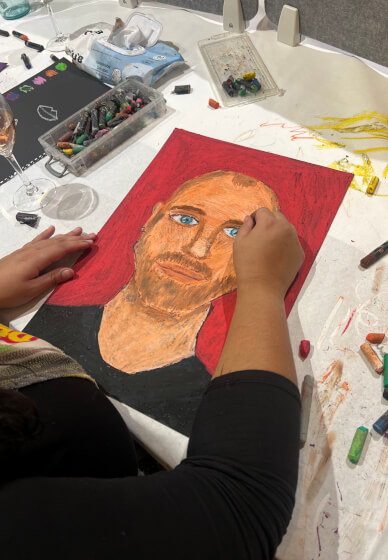 Draw Your Mate or Date Mystery Portrait Workshop