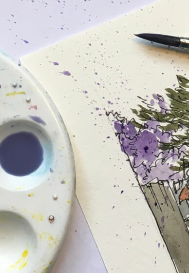 Drawing Class: Urban Sketching for Intermediates