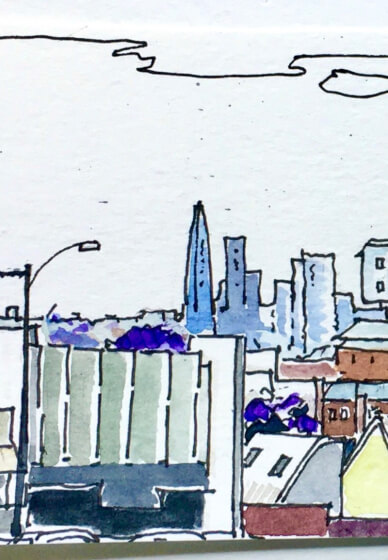 Drawing Class: Urban Sketching for Intermediates