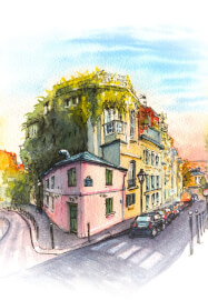 Drawing Class: Urban Sketching for Intermediates