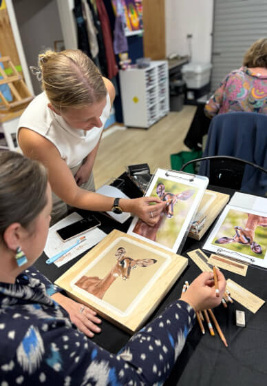Drawing Class with Professional Artists Experience