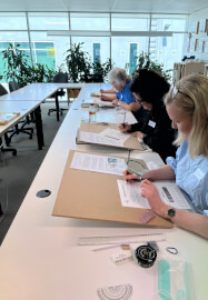 Drawing Flowers in Graphite