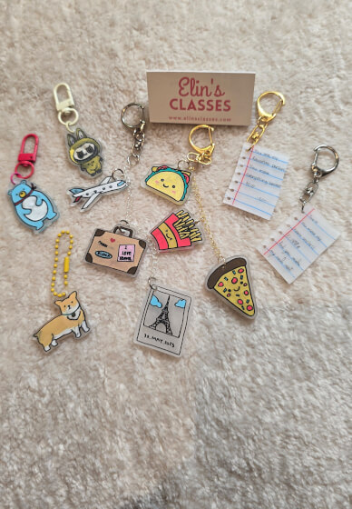 Drawing Keychain Making